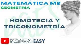 📚 PAES Matemática 2024  Clase21 Homotecia y Trigonometría M2 [upl. by Bomke887]