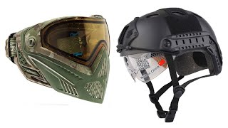 Airsoft Dye i5 mask with FAST PJ helmet custom mating [upl. by Althee670]