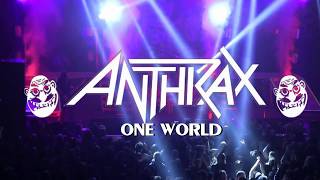 ANTHRAX  ONE WORLD LIVE AT HOUSE OF METAL 2017 [upl. by Asseram440]