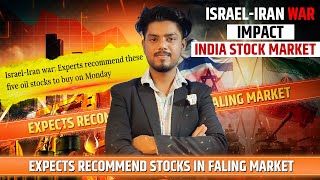 Stock market Latest news  IsraelIran war Impact indian Stock market  Market prediction for Monday [upl. by Ahaelam]