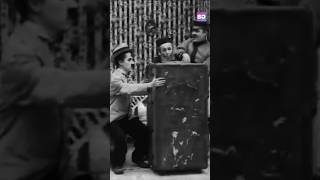 Charlie Chaplin’s travel box shorts charliechaplin funnyclips [upl. by Banquer]