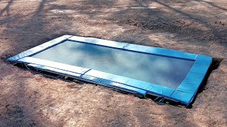 Build an InGround Trampoline in 2 Days [upl. by Slemmer560]