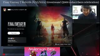 Final Fantasy 7 Rebirth 8152024 5000 subscribers celebration Part 1 [upl. by Yot]