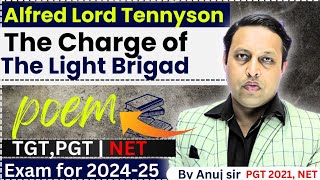 Alfred Tennyson The Charge of the Light Brigade Narrative poem TGT PGT NET LT Literature English [upl. by Aratihc]