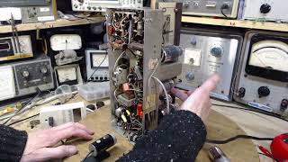 Philco 49 Four Band Tube Radio Video 6  The Unconnected Wire Mystery [upl. by Covell]