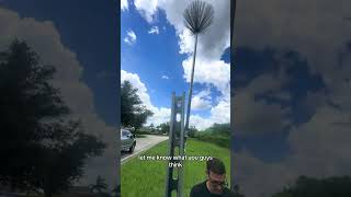 Will this lightning dissipator prevent a lightning strike lightning storm weather electricity [upl. by Oinoitna780]