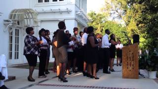 James Meredith listens to Clarksdales Coahoma Community Choir [upl. by Tadeas]