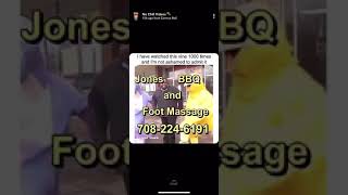 jones bbq and foot massage [upl. by Kermit]