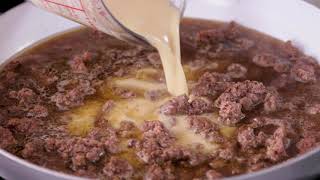 Ground Beef Stroganoff  Betty Crocker Recipe [upl. by Fabien]