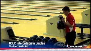 Dramatic finish in college bowling match [upl. by Dnalevets]