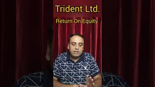 Return On Equity I Trident Share Analysis  Trident Share Latest News [upl. by Anthony]