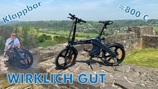 Günstiges EBike Klapprad für Camper nur um die 800€  DYU T1 [upl. by Aneahs]