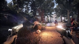 ALIEN INVASION SURVIVAL  Earthfall Multiplayer Gameplay  Left 4 Dead Type Game [upl. by Ittam]