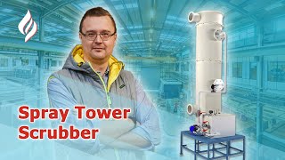 Tornado ST  Spray Tower Scrubber  Spray Chamber Scrubber [upl. by Nirag]