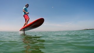 Jetfoil Surfboard Flies Above the Water  The Henry Fords Innovation Nation [upl. by Stoeber470]