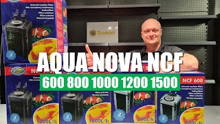 Aqua Nova NCF  filtry zewnętrzne Unboxing amp Test [upl. by Alleynad]