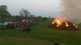 Osterfeuer in Schönwalde [upl. by Buddie817]