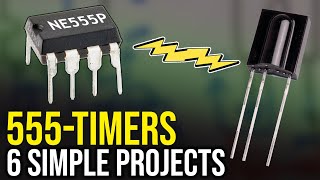 6 awesome application of 555timers in circuits [upl. by Kev693]