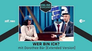 Wer bin ich mit Dorothee Bär Extended Version  NEO MAGAZIN ROYALE mit Jan Böhmermann  ZDFneo [upl. by Eimmij]