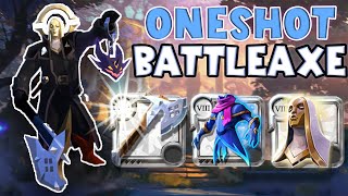 Broken Battleaxe ONESHOT 100 To 0 In Seconds  Albion Online [upl. by Inuat]