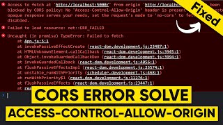 How to Solve CORS Error in 2 min WATCH THIS  CORS Explained in EASY Way [upl. by Cahan460]