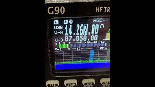 Xiegu X6100 vs Xiegu G90 [upl. by Cirdnek]