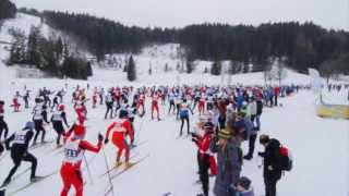 13 Dachstein Volkslanglauf und 4 Tour de Ramsau 2013 Ramsau am Dachstein [upl. by Ahtilat]