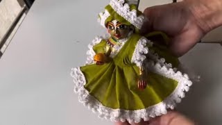 Janmashtami per 3 nok laddu Gopal ki dress bahut hi kam samay mein ready Jyotisilaidesigns [upl. by Llehsor]