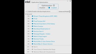 Intel Application Optimization turning onGigabyte bios driver bios setting Windows appbenchmark [upl. by Laurene442]