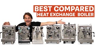 Best Heat Exchange Boiler Home Espresso Machines of 2023 [upl. by Ermey]