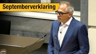 Septemberverklaring Vlaamse Regering 2024 [upl. by Dewitt]