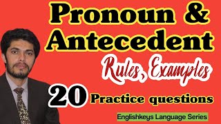 Pronoun and Antecedent with Example UrduHindi [upl. by Annaj956]