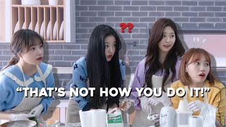 cooking with izone is an absolute mess [upl. by Rimidalg]