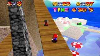 Lets Play Super Mario 64 Star Road Multijoueur Partie 10  Les problèmes de Koopa [upl. by Bensen]