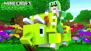 BROTHER DINOSAURS  Minecraft Dinosaurs w Little Lizard [upl. by Isle]