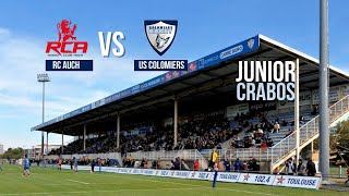 RC Auch vs US Colomiers Junior Crabos [upl. by Suinuj41]