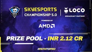 BGMI  Skyesports LAN Tournament Live [upl. by Pace]