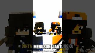 Duet Lenzi dan Rianiayan Minecraft Animation Template new rules x asmara by BOBOYXD minecraft [upl. by Oremar]