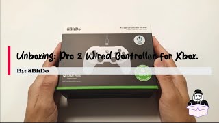 Unboxing 8BitDo Pro 2 Wired Controller [upl. by Ecirehc423]