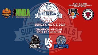 IBL ProAm NNBAMidAmerica League Super Regionals Championship Game  Nov 3 2024 [upl. by Ynnus435]