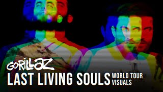 Gorillaz  Last Living Souls HUMANZ Tour Visuals [upl. by Rosenblast]