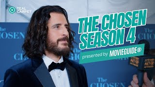 THE CHOSEN Season 4 Teal Carpet Premiere with the Cast and Crew Pt 1 [upl. by Tynan]