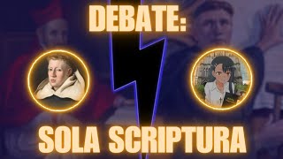 DEBATE Católico M0dce VS Davipresbiteriano  Sola Scriptura [upl. by Zoes]