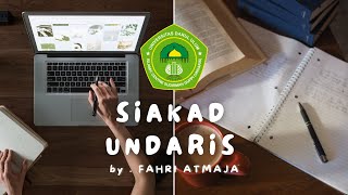 TUTORIAL SIAKAD UNDARIS  UPDATE MEI 2022 TRANSAKSI SIAKAD UNDARIS [upl. by Xever]