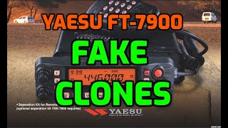 YAESU FT7900 FAKE CLONES [upl. by Hamlani]