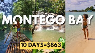 Exploring MONTEGO BAY amp OCHO RIOS  Jamaica Travel Vlog  Martha Brae Rafting  Dunns River Falls [upl. by Nylrehs422]