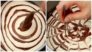 How To Make Chocolate Zebra Cake Recipes  With Step By Step Instructions For Everyone [upl. by Ylrebmek]