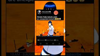 Hinata help naruto pain arc unexpected moment😤😬🤯narutoanimeeditscrunchyroll [upl. by Hillegass]