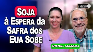 Soja a espera da safra dos EUA sobe com trigo Café em alta Chuva no Sul calor e seca no Brasil [upl. by Anaujd]