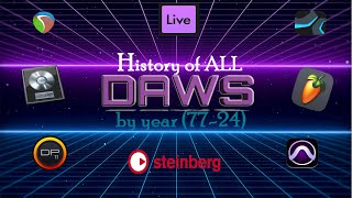 DAW History  All DAWS by year [upl. by Shaper]